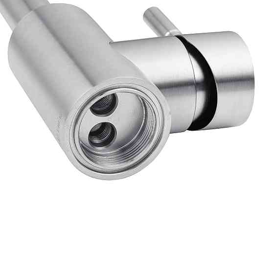 Змішувач для раковини Kroner KRP Edelstahl Klassisch - ESG011 сатин Київ