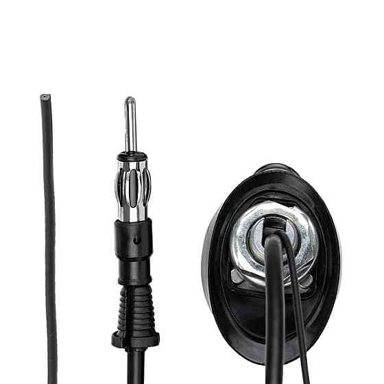 Антена автомобільна з підсилювачем радіо AM/FM "Antenne Roof" 12В 40см Alca, 536200 Київ