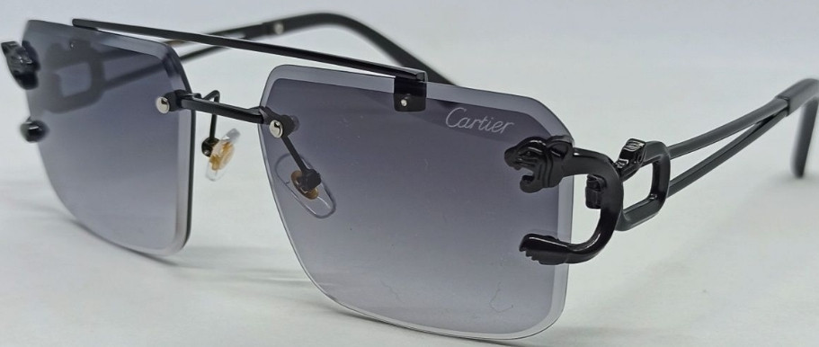 Брендовые стильные унисекс очки от солнца черный металл с градиентом. Киев - изображение 8