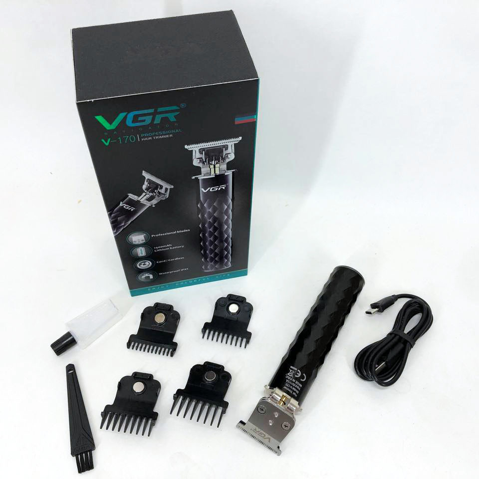 Перукарські машинки професійні, Машинка-тример 3 в 1 для стрижки волосся, Тример бездротовий VD-35 Івано-Франківськ - фото 2