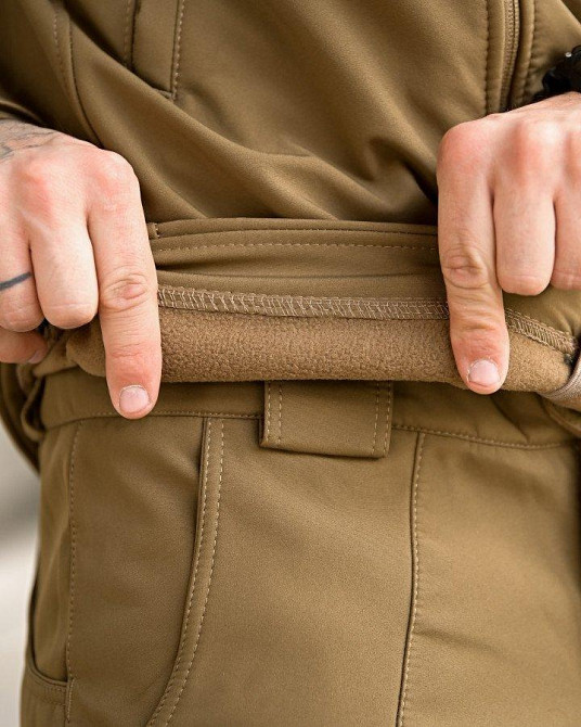 Тактический костюм софтшел sofftshel  AURA  койот ПП7821 Одесса - изображение 7