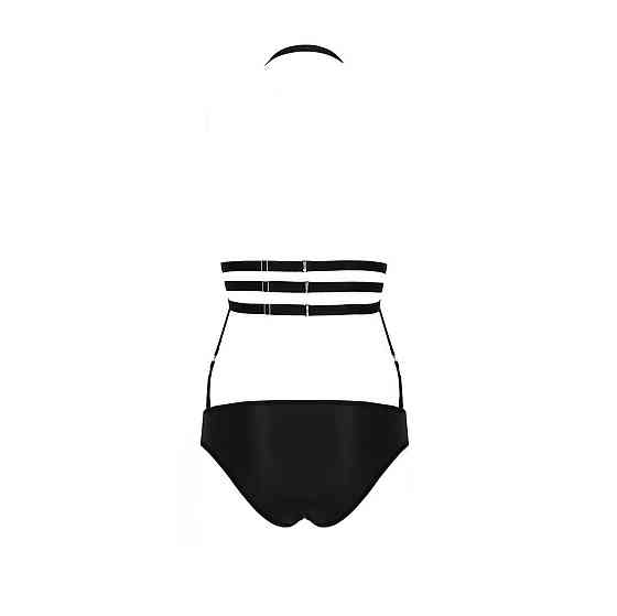 Боді монокіні під латекс Passion Exclusive LAMIS BODY XXL/XXXL, black Sex Aura Київ