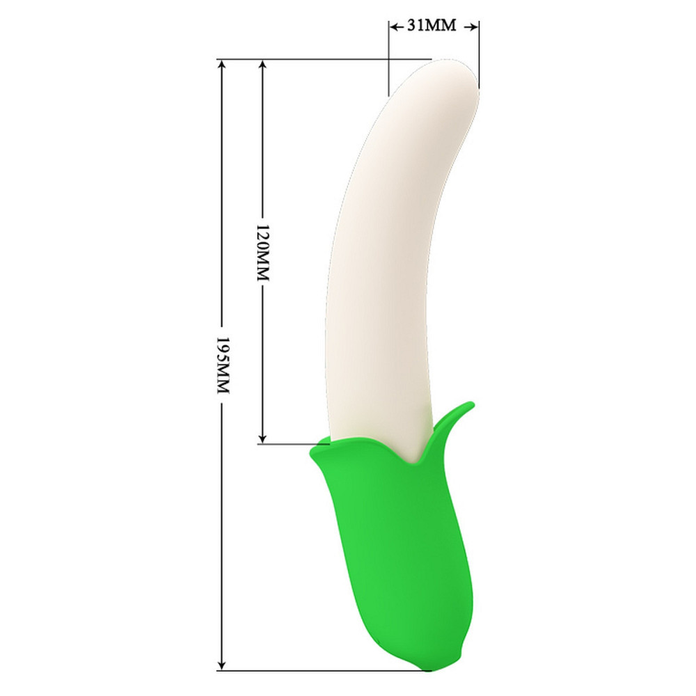 Вибратор PRETTY LOVE - Banana Knight, 7 vibration functions Sex Aura Киев - изображение 6