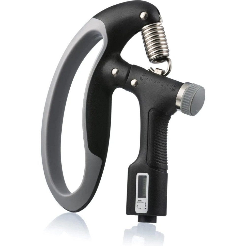 Еспандер кистьовий з лічильником PowerPlay PP-4403 з регульованим навантаженням 10-100 кг. Чорний Київ - фото 2