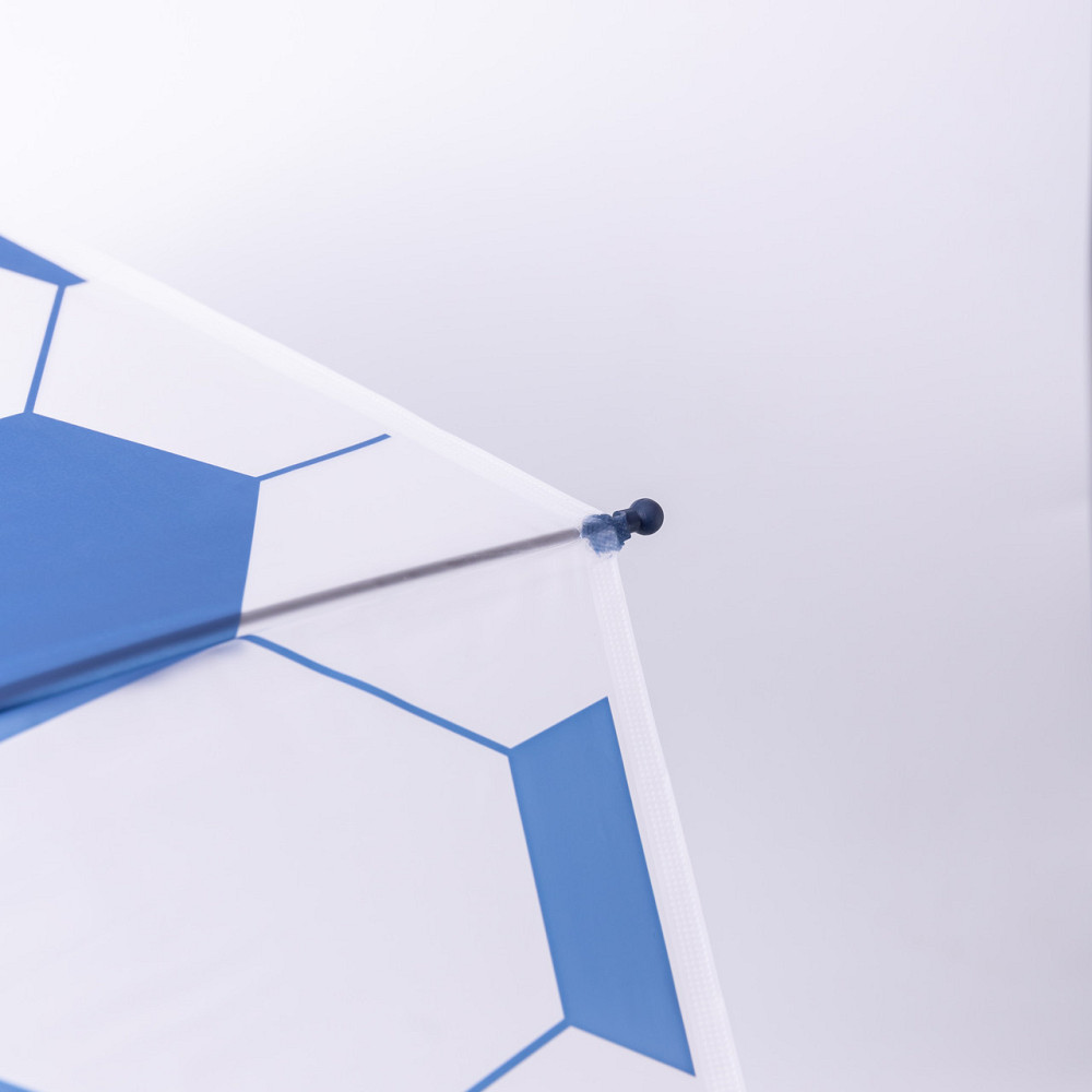 Класична дитяча парасолька-тростина напівавтомат з поліестеру 8 спиць діаметр 82 см Синя HP-23-9BL Коломыя - изображение 8