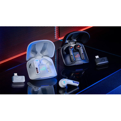 Наушники ASUS ROG Cetra True Wireless SpeedNova White (90YH03Y0-BTUA10) Винница - изображение 4