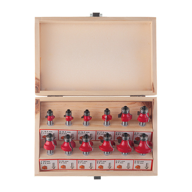 Набір фрез кальовочних, 12 шт. INTERTOOL HT-0077 Киев - изображение 2