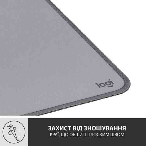 Килимок для мишi Logitech Desk Mat Studio Series Mid Grey (956-000052) (6794336) Киев