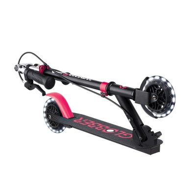 Самокат Globber Flow Element Junior Lights LED, чорно-рожевий (729-110) Винница - изображение 4