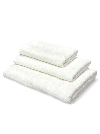 Полотенце махровое банное Ideal Textile 70х140 см однотонное в цветах 400 г/м2 (56860345) Білий, біл Черновцы - изображение 2