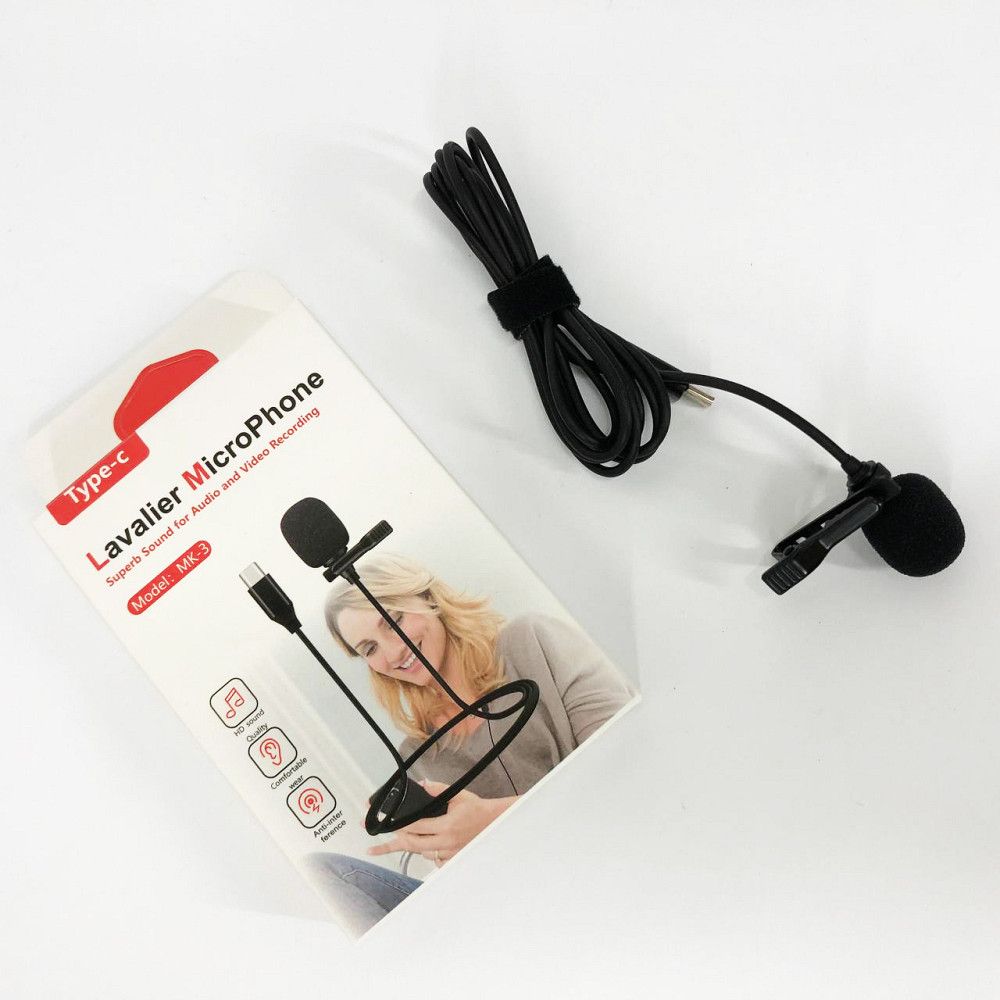Петличный мини-микрофон DM TYPE-C MK-3 QV-43 Львов - изображение 13