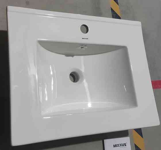 Раковина меблева Mixxus Premium CUBIC-1501 610х460х170mm з отвором під змішувач та переливом  ( MP6495 ) 28287 Харків