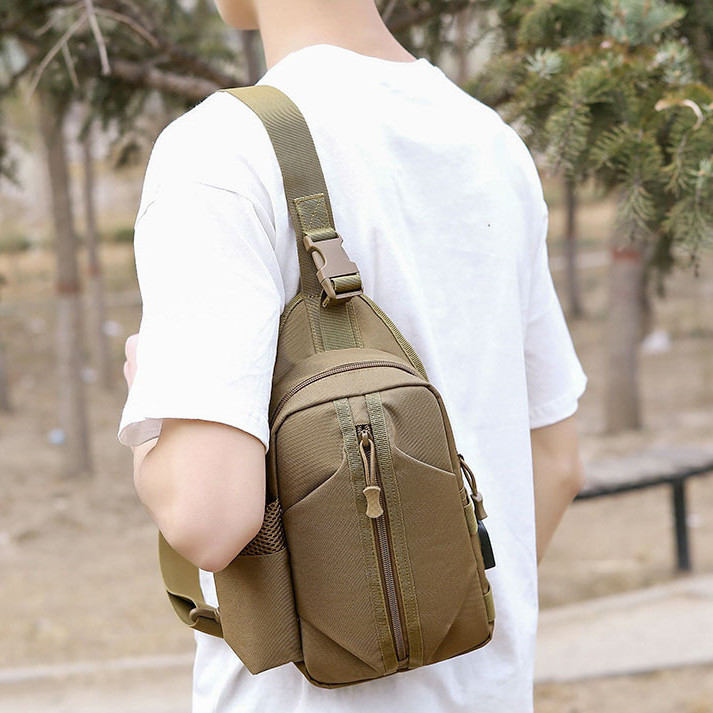 Слінг сумка тактична водонепроникна через плече для походів, тренувань і міського носіння Київ - фото 2