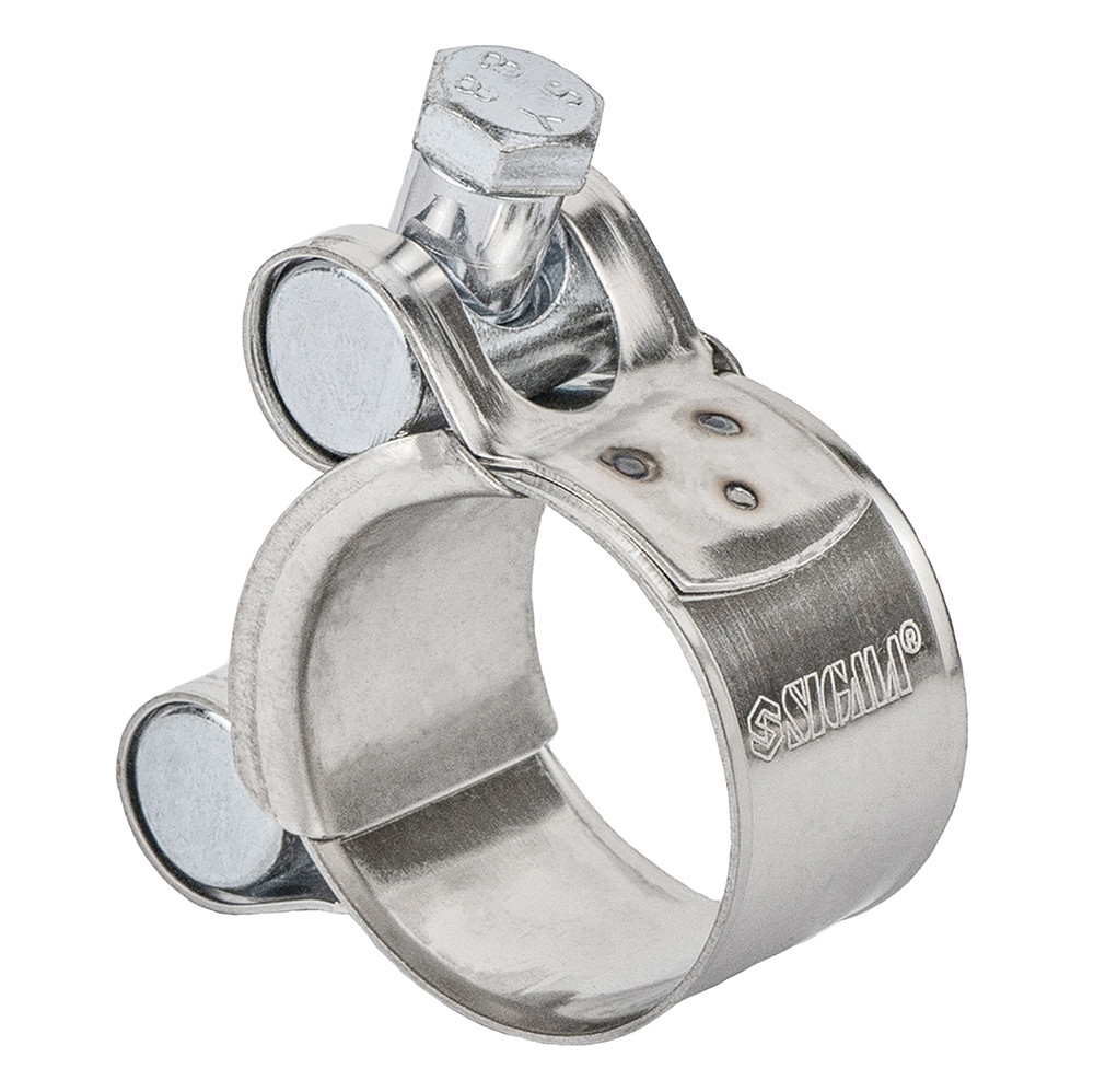 Хомут силовий неіржавкий 20 мм Ø29-31мм (КРАТНО 10 шт.) SIGMA (2508091) Київ - фото 4