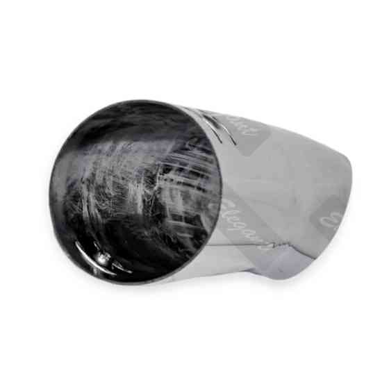 Насадка на глушник хром d 60мм, l 210мм, зовнішні 60мм (0071) Мукачево