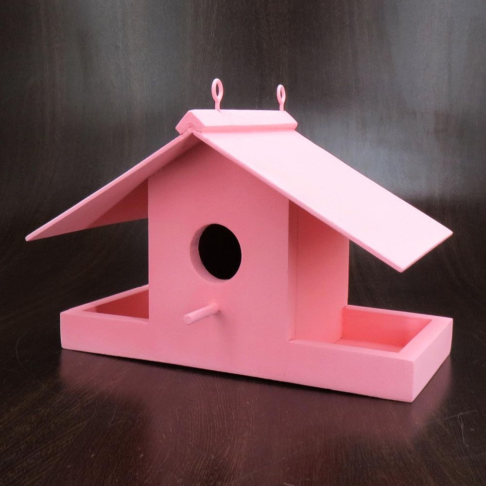 Кормушка со скворечником 