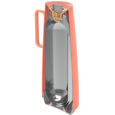 Термос Tramontina Exata 1 л Кораловий (61636/101) Вінниця - фото 7