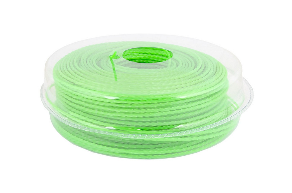 Жилка для тримера MASTERTOOL КВАДРАТ КРУЧЕНИЙ 2,40 мм 131 м блістер 19-1212 Коломия - фото 3