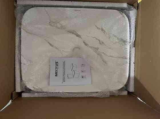 Раковина накладна MIXXUS PREMIUM DIVERSE-0110 MARBLE-BLACK 500х390х130mm   ( MP6517 ) 23922 Харьков