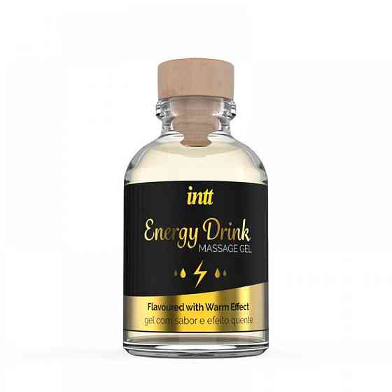 Гель для массажа - Intt Energy Drink Massage Gel, 30 мл Sex Aura Киев