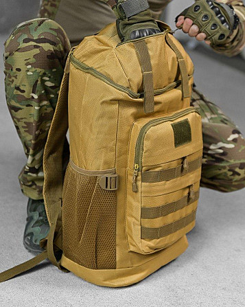 Уристический рюкзак 60L coyot ДЛ7543 Киев - изображение 4