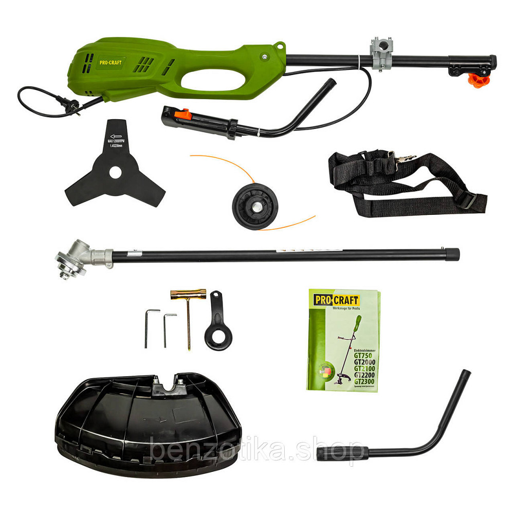 Коса електро Procraft PROFESSION GT2200 Київ - фото 8