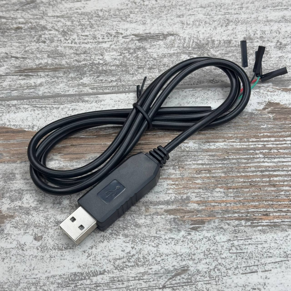 USB PL2303HX UART RS232 TTL конвертер кабель, виртуальный COM-порт, прошивка Arduino и микроконтроллеров Киев - изображение 1