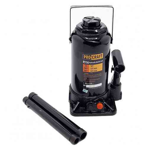 Домкрат гідравлічний Procraft PJ16 16 т, телескопічний, висота підйому 425 мм Львів