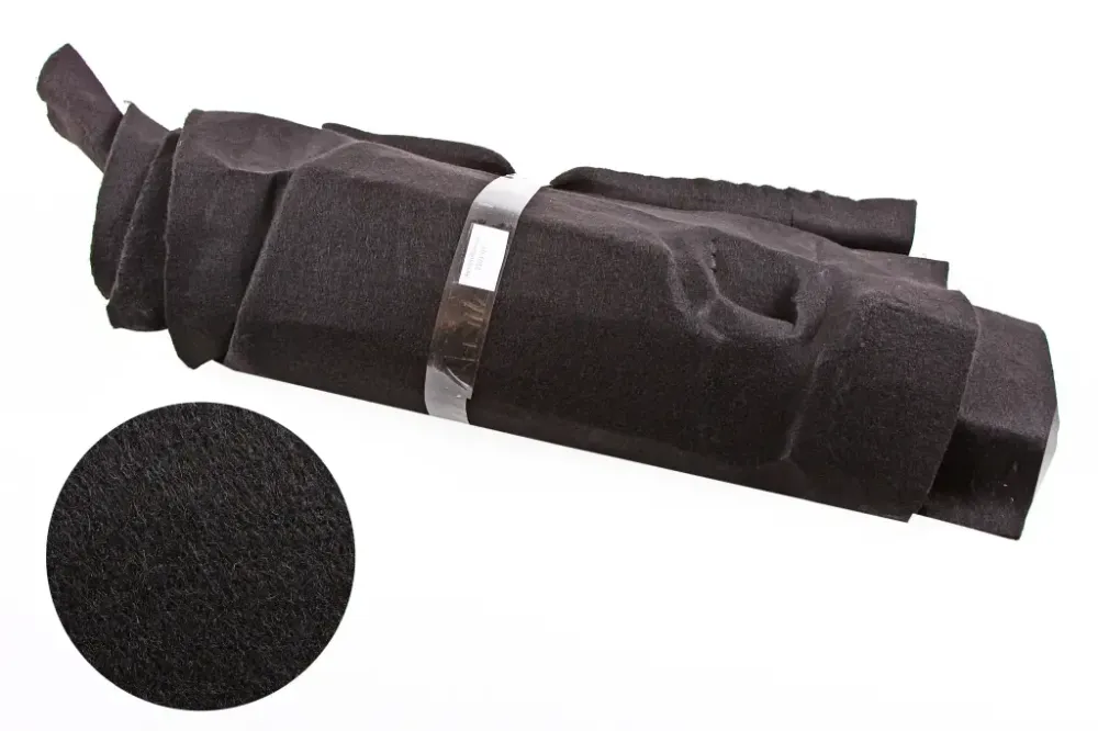 Коврик пола 2101 войлочный без отверстия и без основы черный (2 шт.) Винница - изображение 4