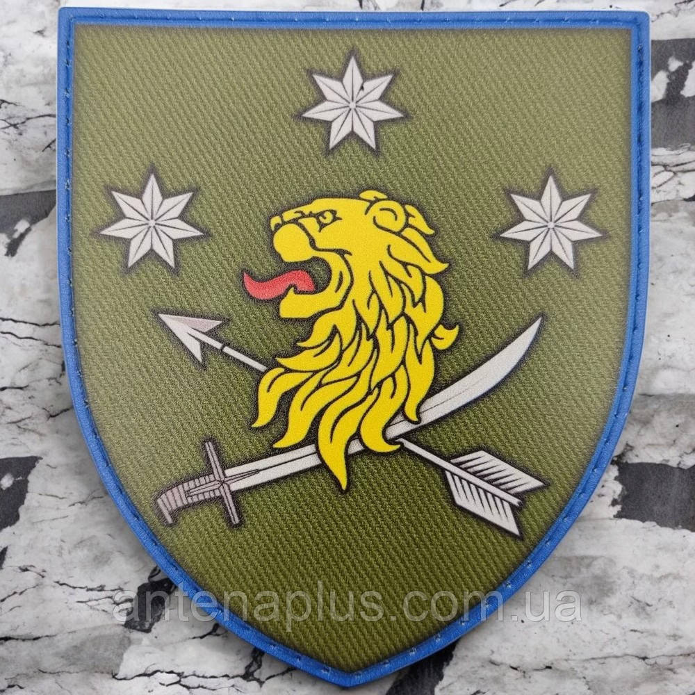 ВСУ 21 ОМБр обновленный шеврон / патч Киев - изображение 1