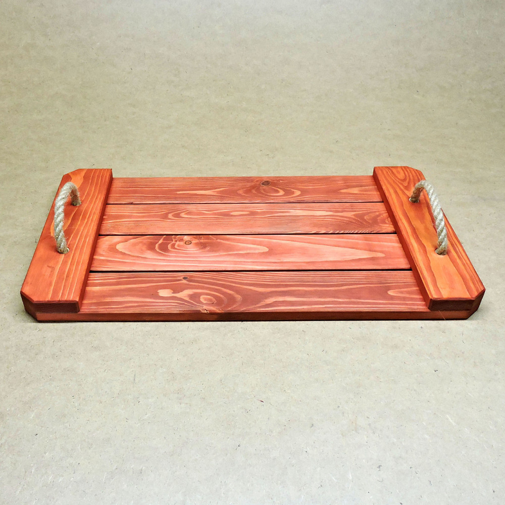 Піднос дерев'яний "Брюссель" корал Миколаїв - фото 3