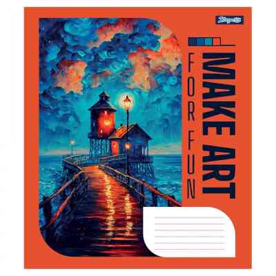 Зошит 1 вересня А5 Make art 96 аркушів, лінія (766768) Вінниця