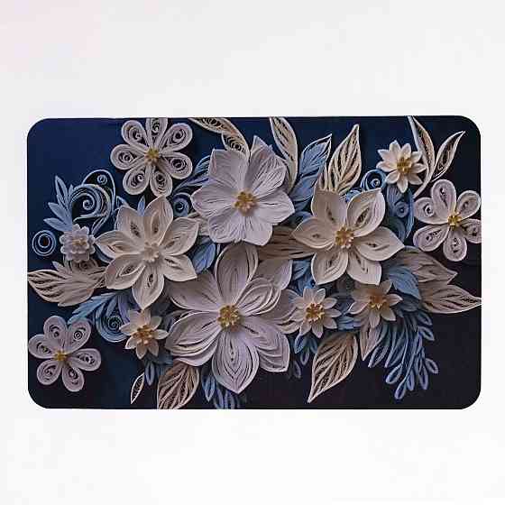 Антиковзний 3D-килимок з м'якого діатоміту 38×58 (см) вологопоглинальний Синій HP-42-61 Коломия