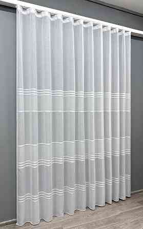 Тюль VR-Textil 1356т Мережка Льон Білий 300х270 см (42-0081) Київ