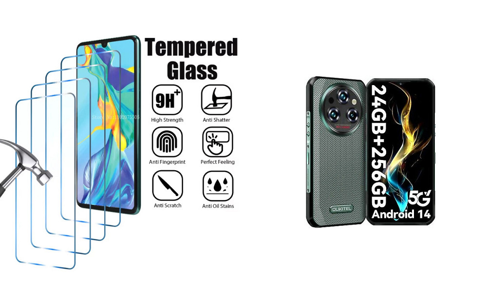 Защитное стекло ArmorGlass для Oukitel WP35, Oukitel WP35 S – устойчивое к царапинам и ударам Киев - изображение 1
