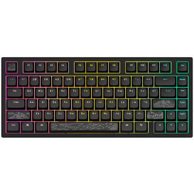 Клавиатура Dark Project ALU81 Terra Nostra PBT RGB Mech G3MS Moonstone Black (DPKB_NOSTRA_81_ANSI_BLACK_UA) Винница - изображение 6