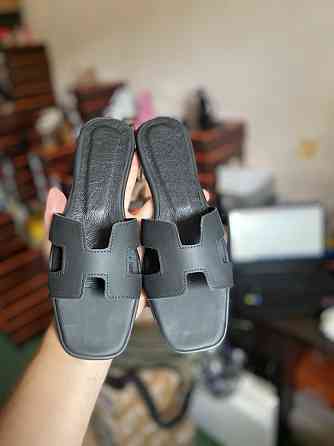 Notta bene Шльопанці жіночі Notta bene TS-0124 чорн/мат (літо, шкіра натуральна) (5560) Коломия