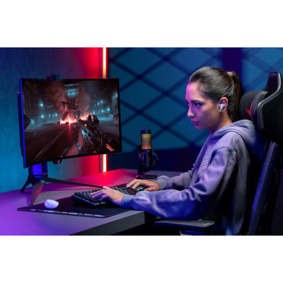 Наушники ASUS ROG Cetra True Wireless SpeedNova White (90YH03Y0-BTUA10) Винница - изображение 3