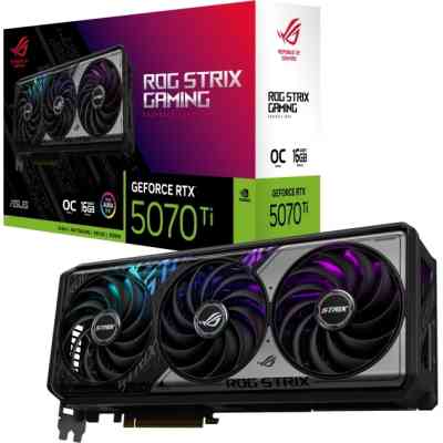 Видеокарта ASUS GeForce RTX5070 Ti 16GB ROG STRIX OC GAMING (ROG-STRIX-RTX5070TI-O16G-GAMING) Винница