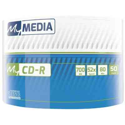 Диск CD MyMedia CD-R 700Mb 52x MATT SILVER Wrap 50 (69201) Винница