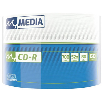 Диск CD MyMedia CD-R 700Mb 52x MATT SILVER Wrap 50 (69201) Винница - изображение 2