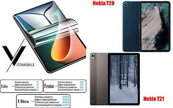 Полиуретановая пленка HyperClear Guard для Nokia T20, Nokia T21 Киев