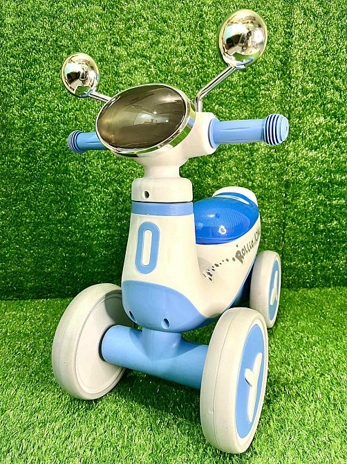 Біговел - толокар JOY музика укр озвучка підсвічування Блакитний (JL-60078) Чернигов - изображение 9