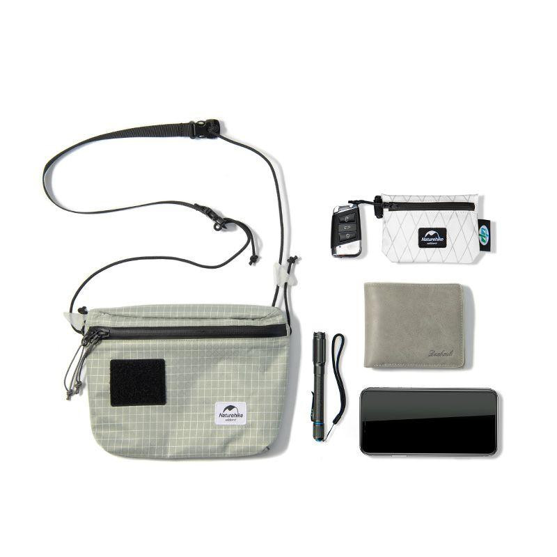 Сумка мала Naturehike NH20BB204, 3л, світло-сірий Киев - изображение 3