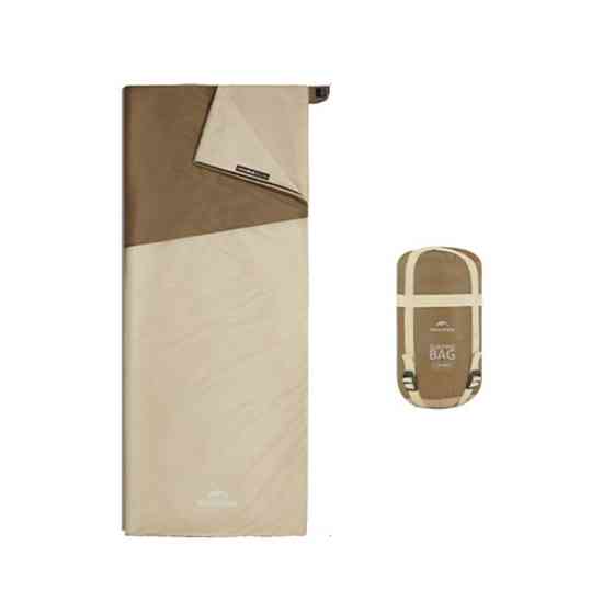 Спальний мішок Naturehike LW180 CNK2550WS026 Sunny Day PL01, (14°C) XL коричневий Київ