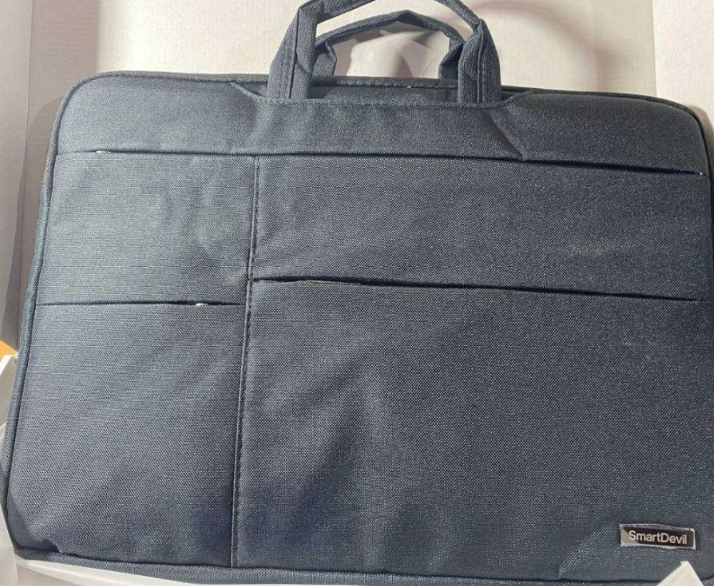 Чехол сумка для ноутбука Smartdevil до 16 дюймов, черный, качество Киев - изображение 5