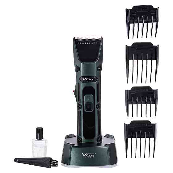 VGR Машинка для стрижки професійна з 4 насадками VGR V-696 Коломия