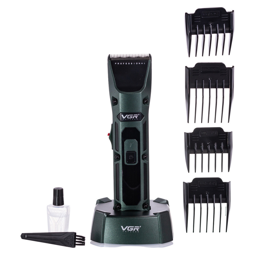 VGR Машинка для стрижки професійна з 4 насадками VGR V-696 Коломия - фото 1