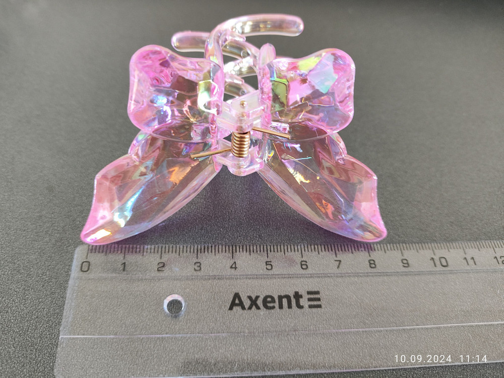 Заколка-крабік метелик Сміла - фото 3