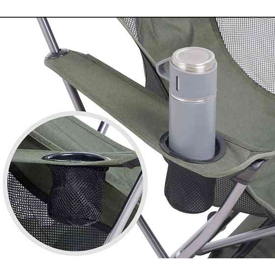Крісло складане Naturehike CNK2300JU0003, зелене Київ